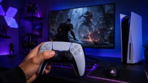 best PS5 controller hero desk scene